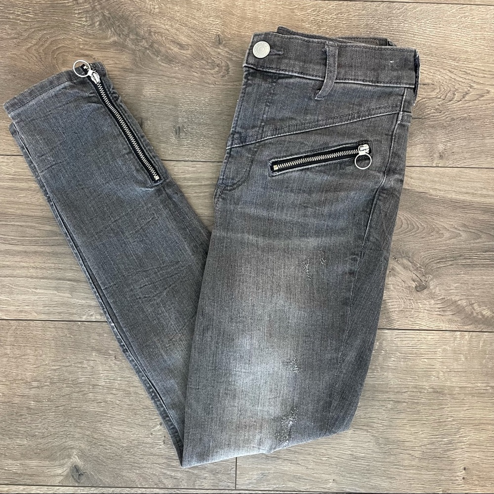 🎉HP🎉 ✨Express✨ Jeans Denim Ankle High Rise, Size 2